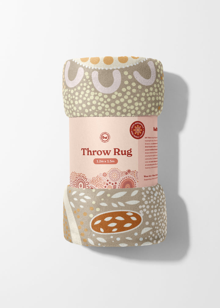 Ever Flowing – NAIDOC 2026 Throw Rug / Blanket