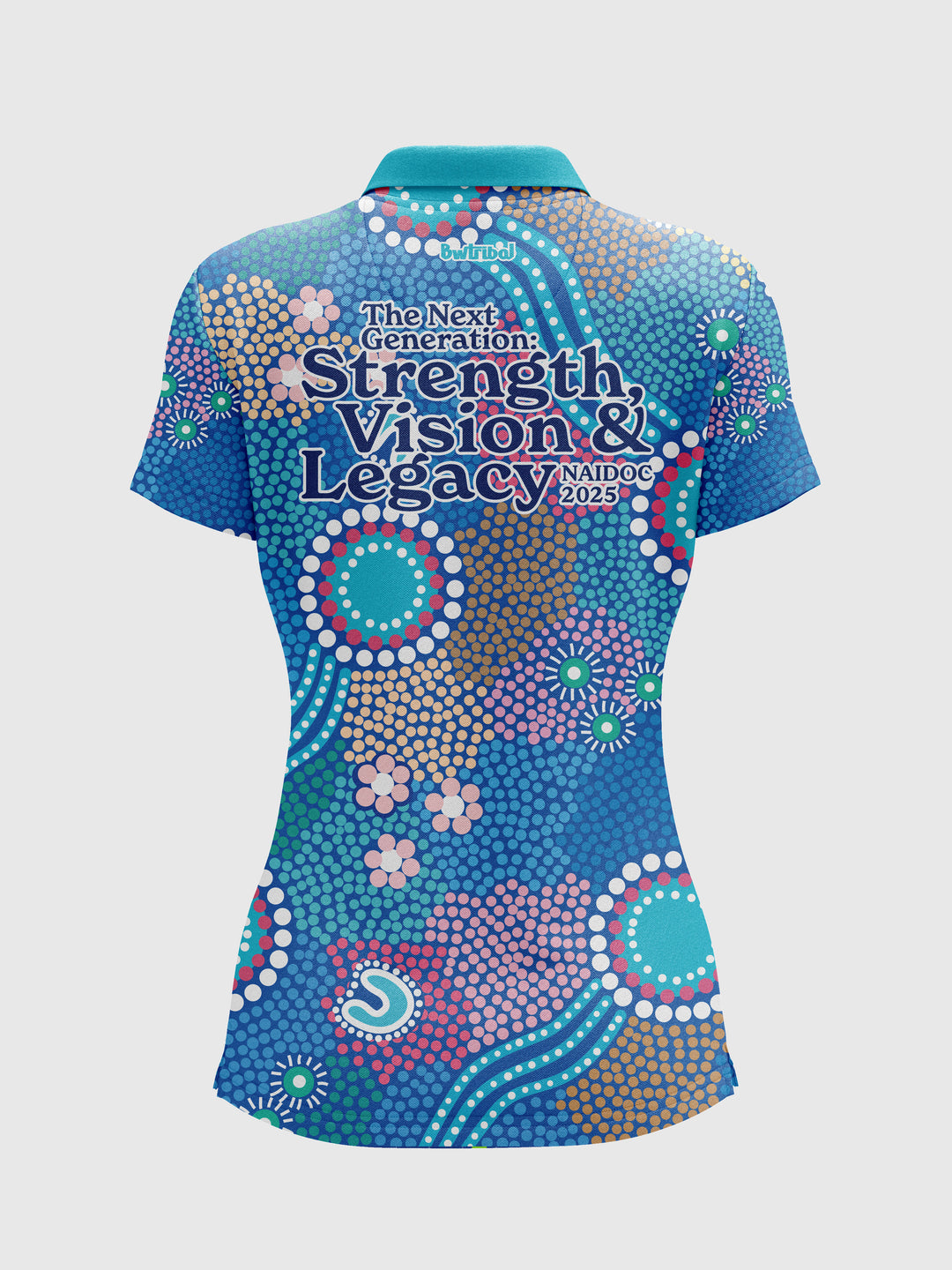 Old Ways Guiding New Paths - NAIDOC 2025 Women's Polo + FREE T-SHIRT