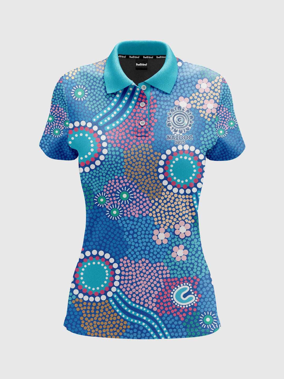 Old Ways Guiding New Paths - NAIDOC 2025 Women's Polo + FREE T-SHIRT