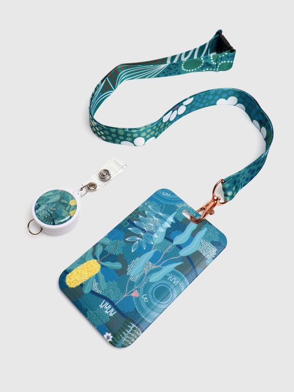 Spirit Of The Forest - ID Card Set with Lanyard and Retractable Holder