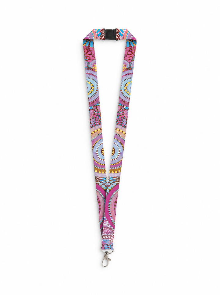 LETS COLLECT SEA SHELLS - - LANYARD + PHONE CLIP