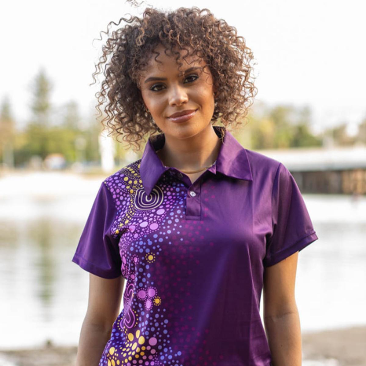 aboriginal design polo shirts