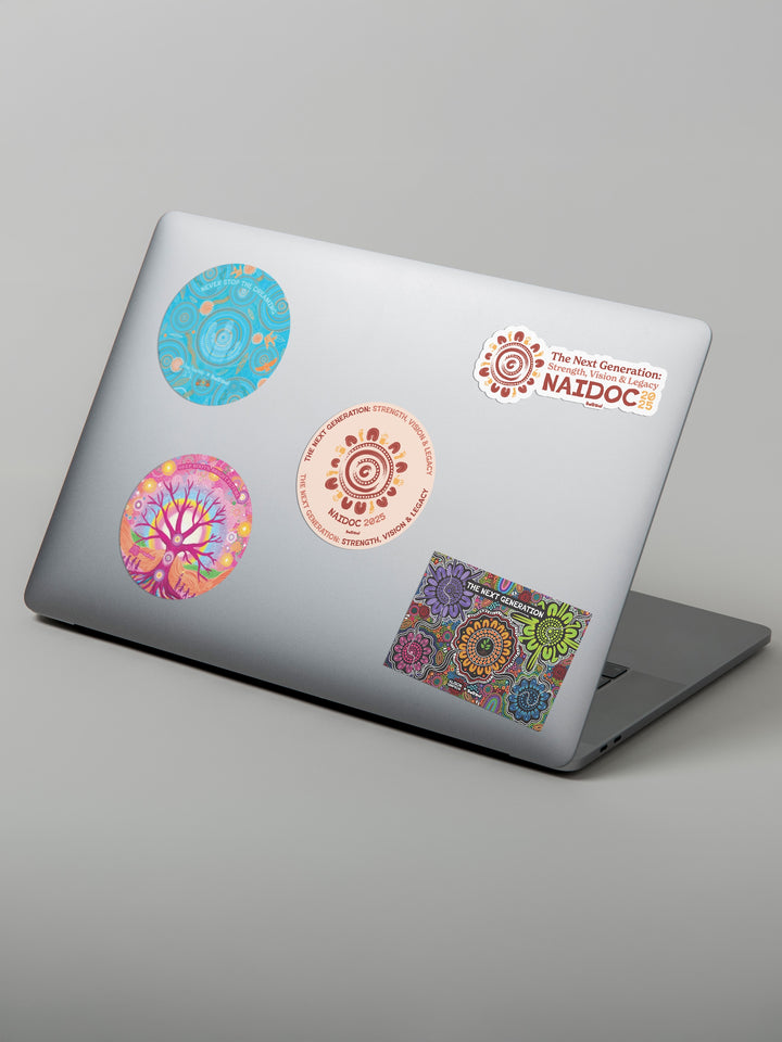 The Next Generation - NAIDOC 2025 Laptop Sticker