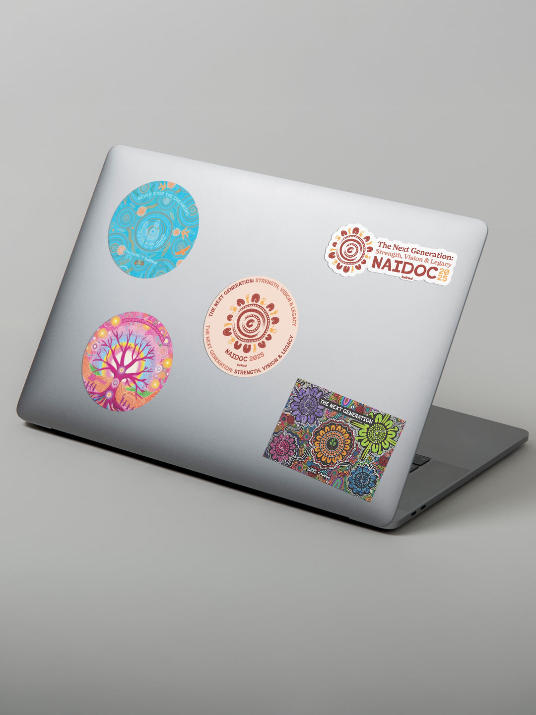 Never Stop the Dreaming - NAIDOC 2025 Laptop Sticker