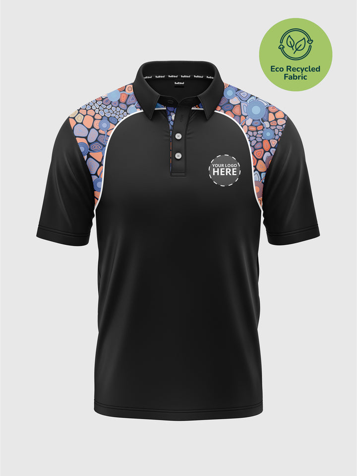 Warranggal Warruwi (Strong Pathway) - Eco - NAIDOC 25 Men's Custom Polo