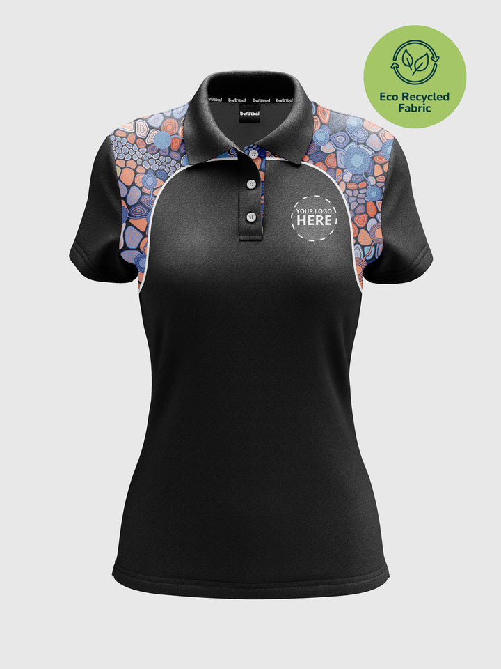 Warranggal Warruwi (Strong Pathway) - Eco - NAIDOC 25 Women's Custom Polo