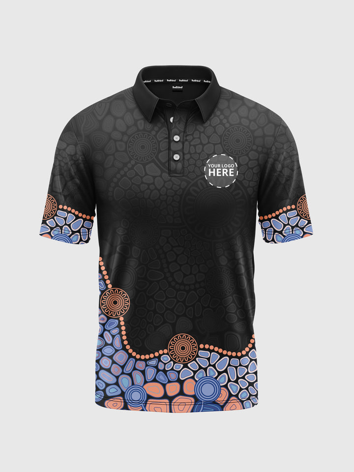 Warranggal Warruwi (Strong Pathway) - Signature Eco - NAIDOC 25 Men's Custom Polo