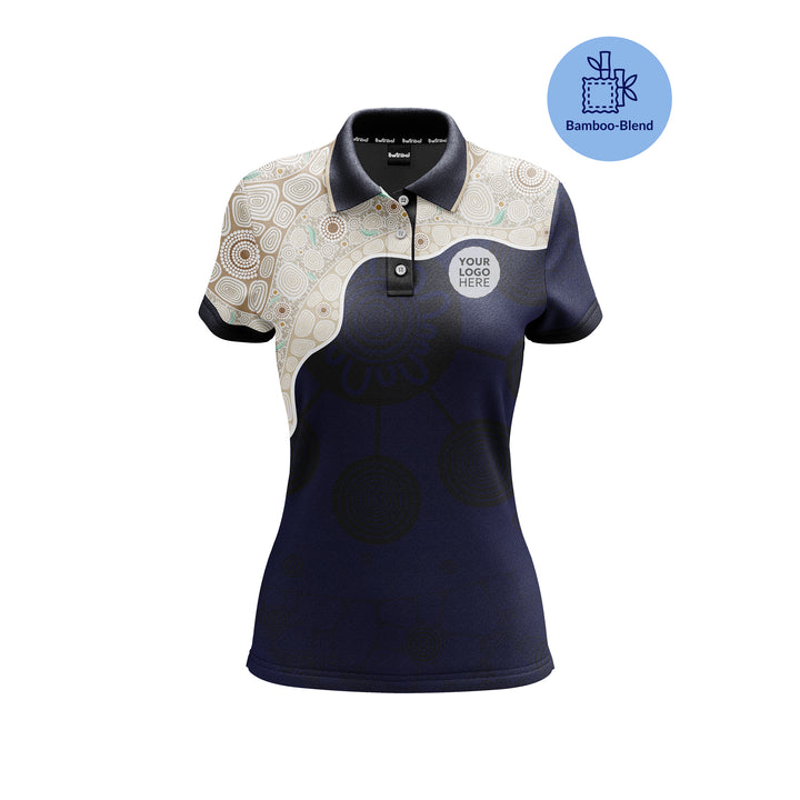 Yaliwunga (Always) - Signature - Bamboo - NAIDOC 26 Women's Custom Polo