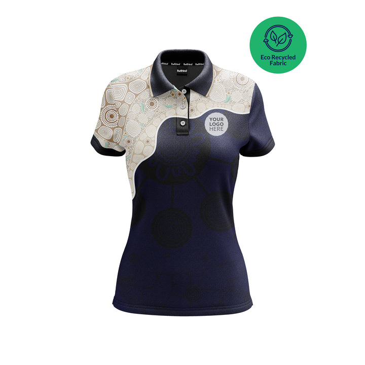 Yaliwunga (Always) - Signature - Eco - NAIDOC 26 Women's Custom Polo