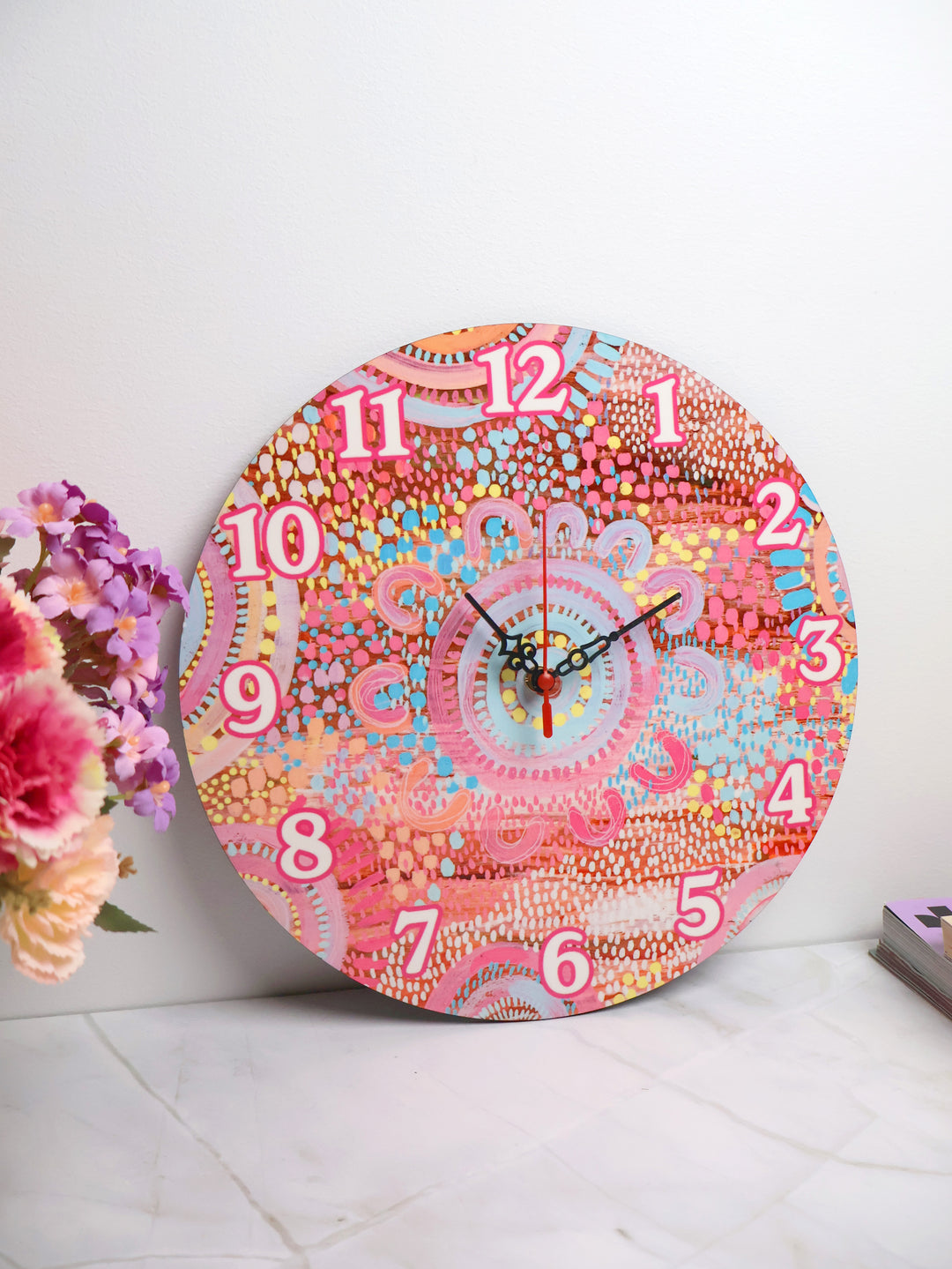 Let's Collect Seashells - Wall Clock