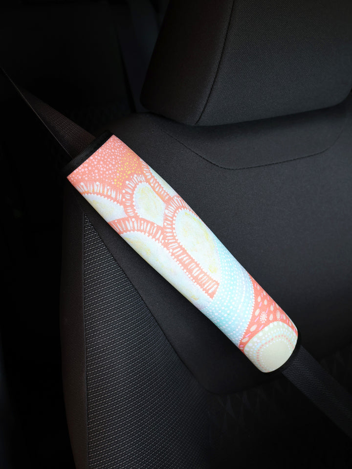 Loving You Always - Car Seat Belt Cover Set