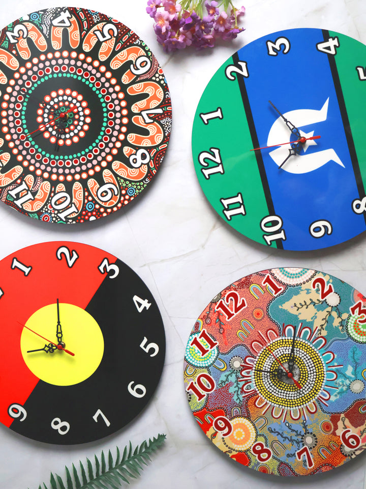 Torres Strait Islander Flag  - Wall Clock