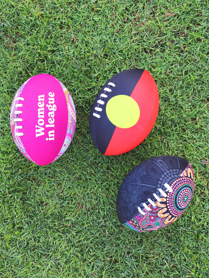 Aboriginal Flag - Neoprene Football