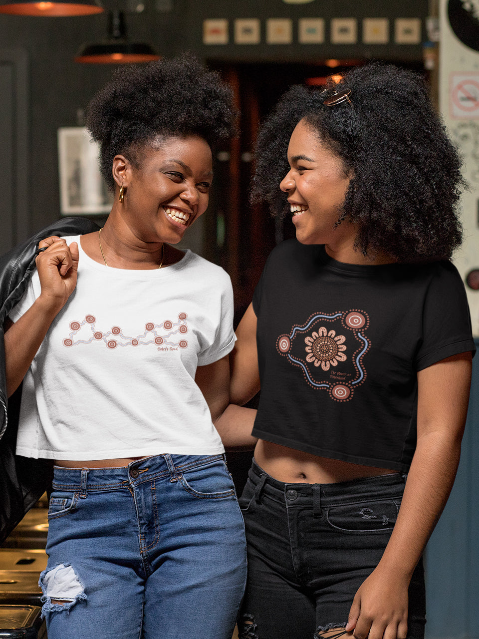 Sister's Bond - Women's Crop Tee