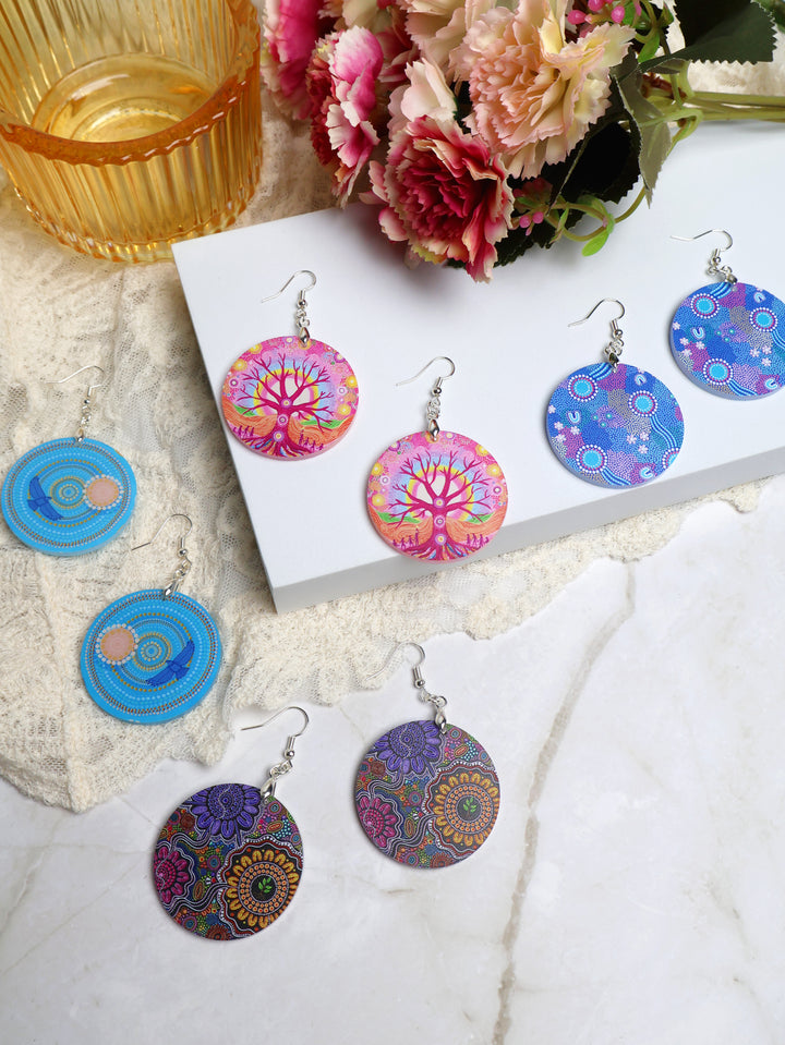 The Next Generation - NAIDOC 2025 Round Earrings