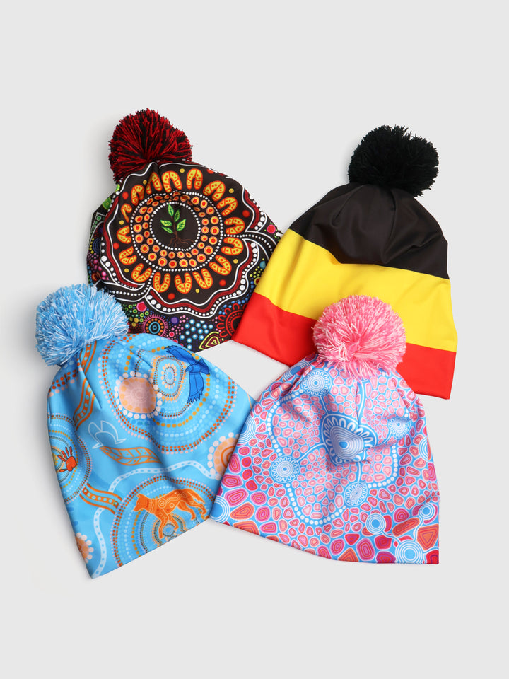 Red, Black & Yellow - NAIDOC 2025 Beanie