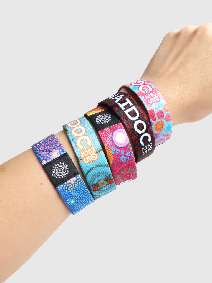 Warranggal Warruwi (Strong Pathway) - NAIDOC 2025 Wristband