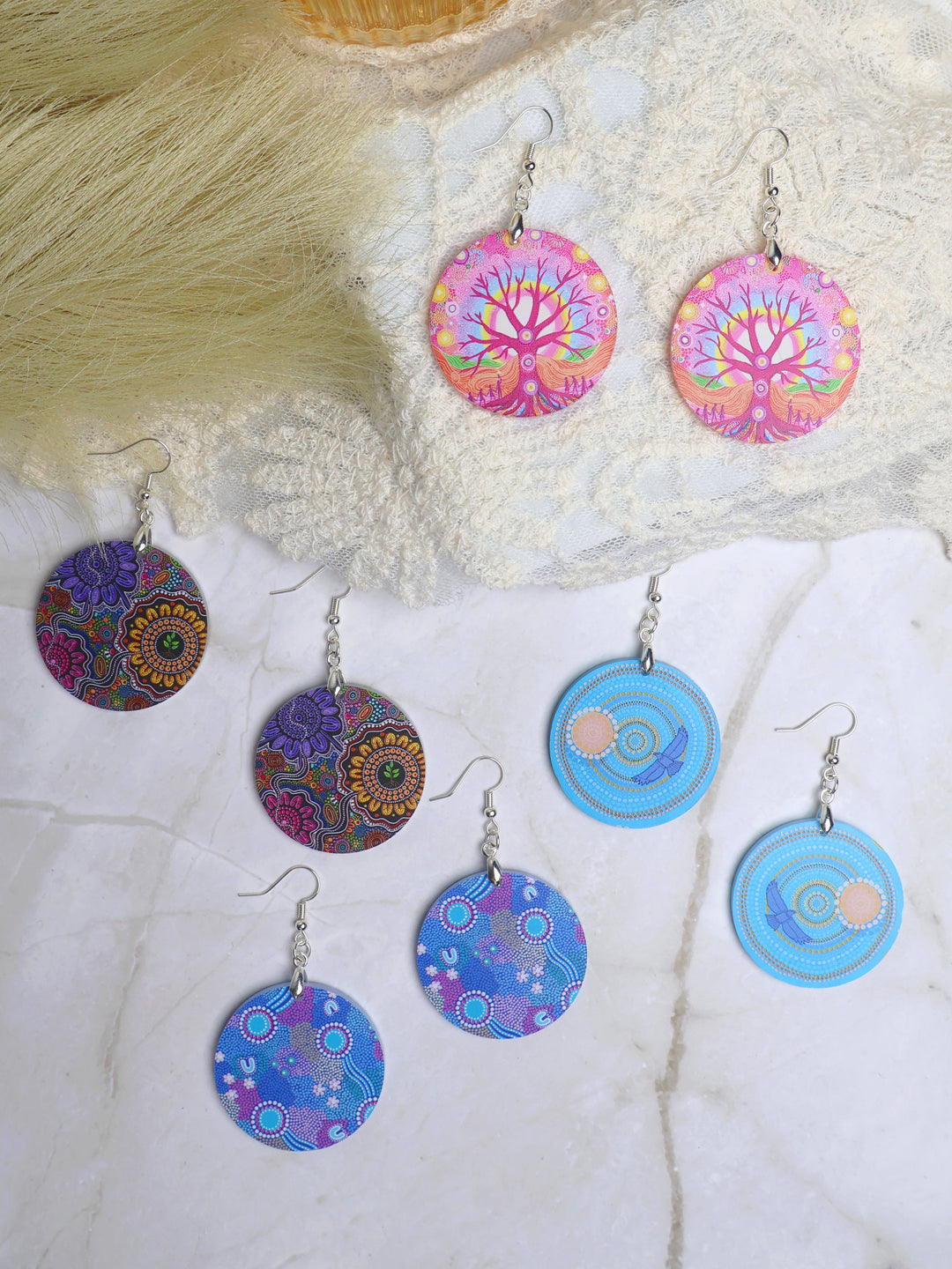 The Next Generation - NAIDOC 2025 Round Earrings