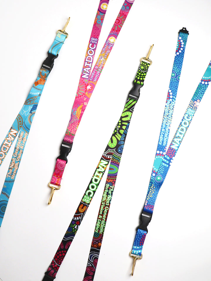 Never Stop the Dreaming - NAIDOC 2025 Lanyard
