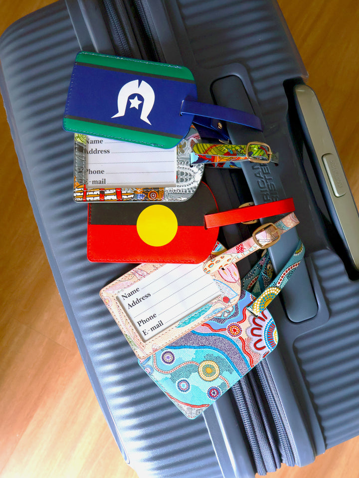 Aboriginal Flag - Travel Luggage Tag
