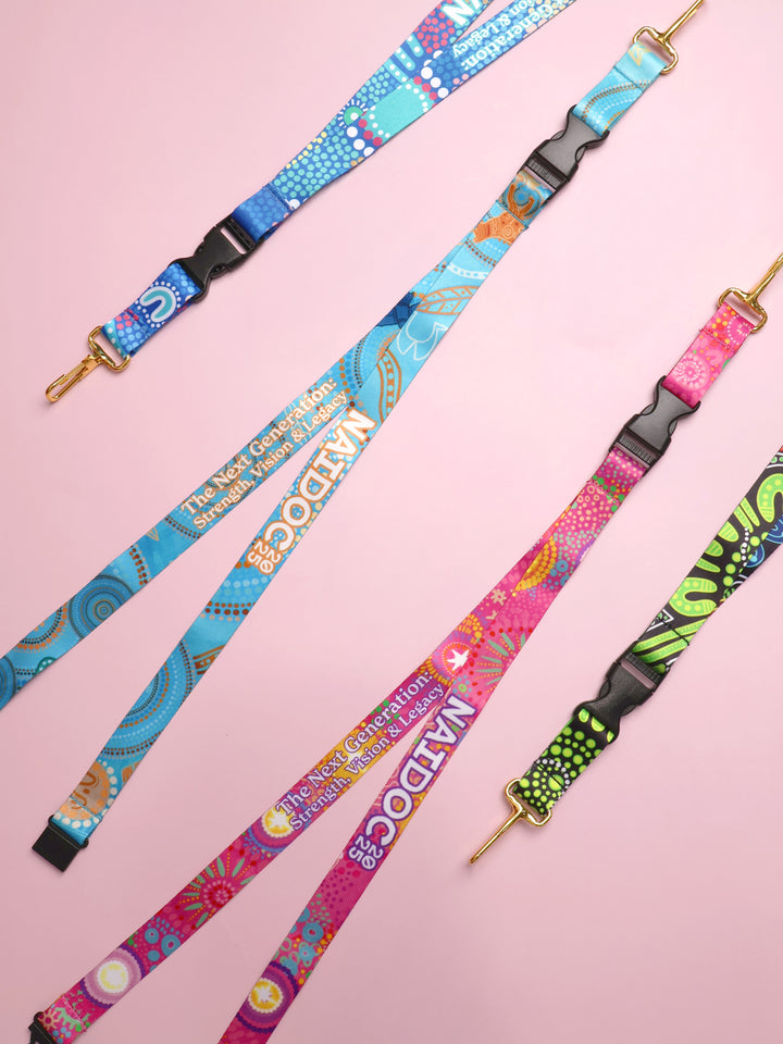 Deep Roots, Bright Future - NAIDOC 2025 Lanyard