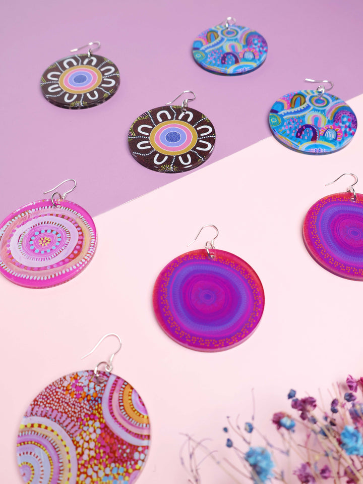 Connection - Round Earrings