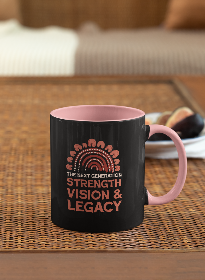 Legacy in Motion - NAIDOC 2025 Colourful Accent Mug