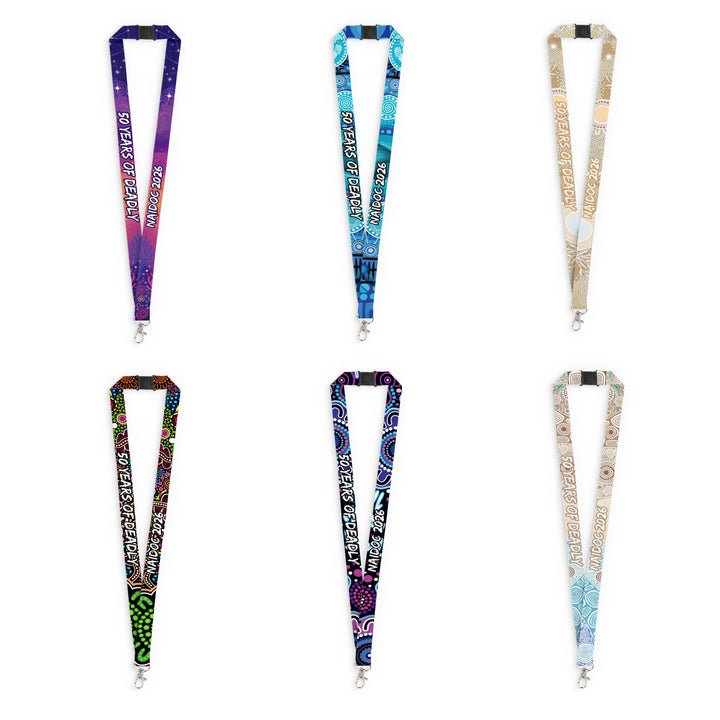 Still We Rise, Still We Shine - NAIDOC 2026 LANYARD with Phone Tether