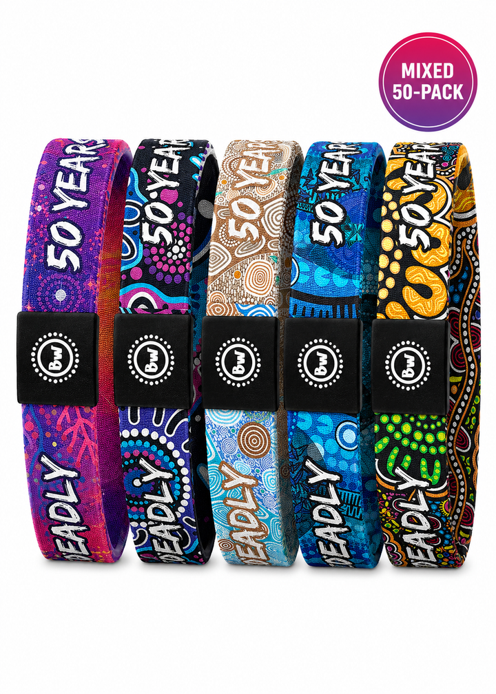 NAIDOC 2026 Wristband Pack (50pk)