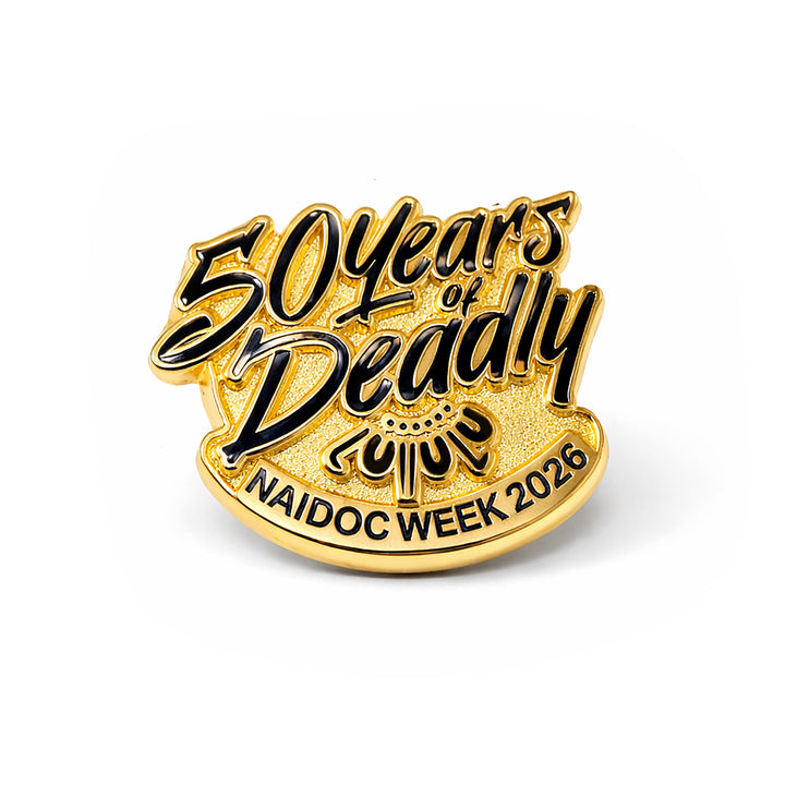 50 YEARS OF DEADLY - LAPEL PIN
