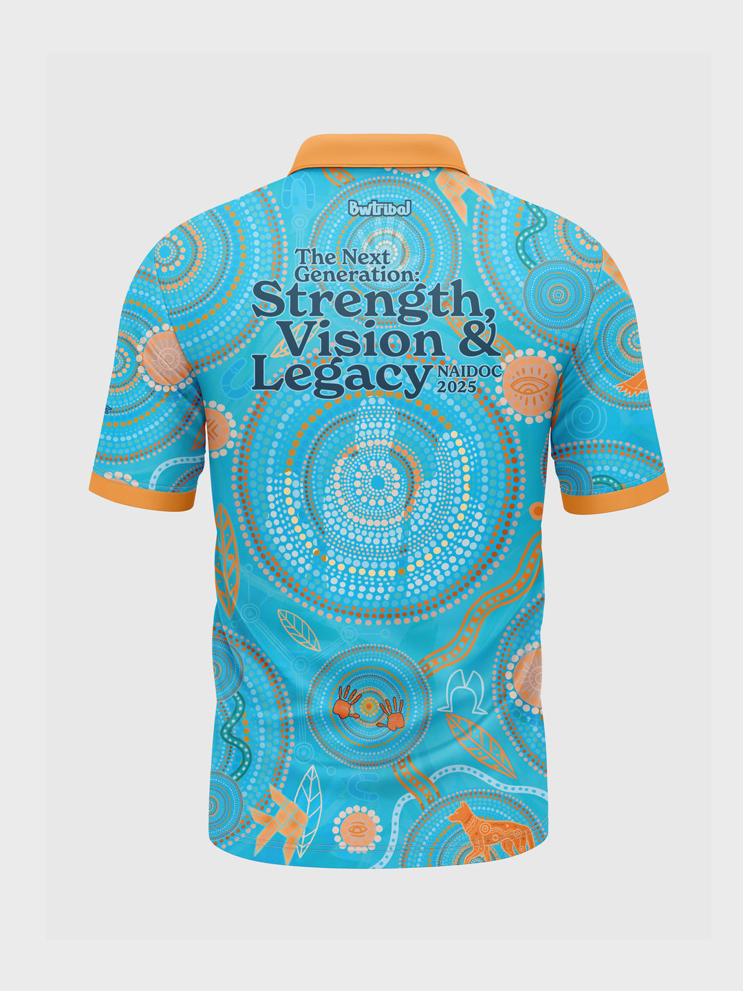 Never Stop the Dreaming - NAIDOC 2025 Men's Polo + FREE T-SHIRT