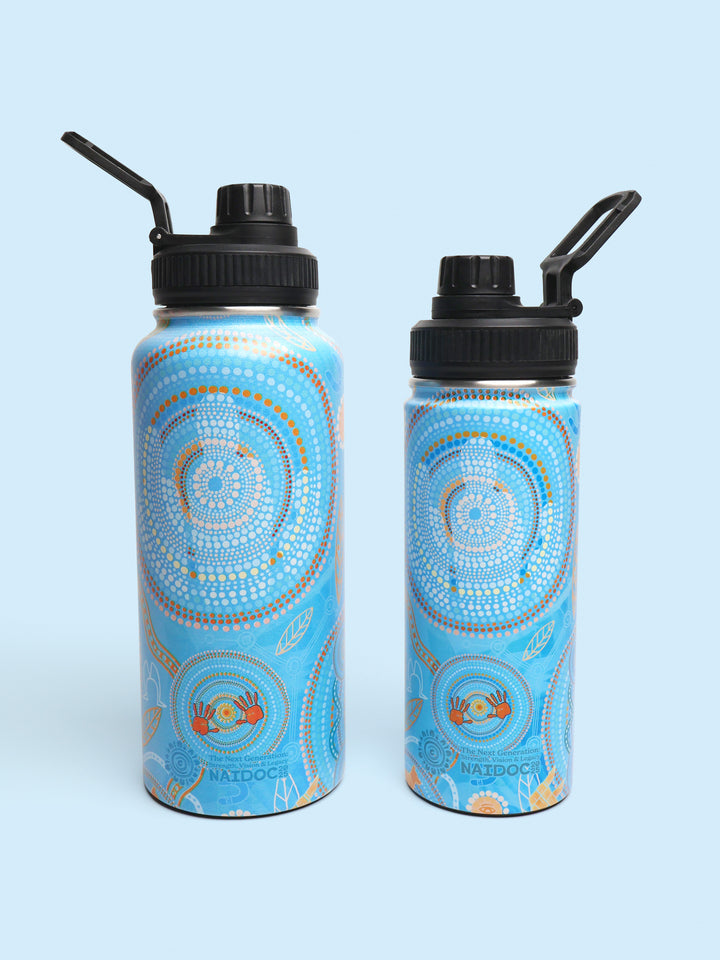 Never Stop the Dreaming - NAIDOC 2025 Vacuum Insulated Water Bottle