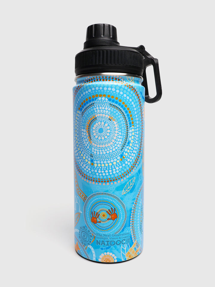 Never Stop the Dreaming - NAIDOC 2025 Vacuum Insulated Water Bottle