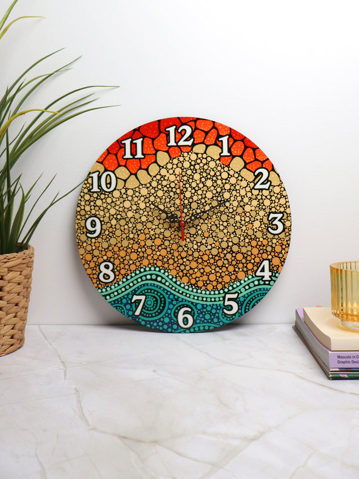 Ocean's Edge - Wall Clock