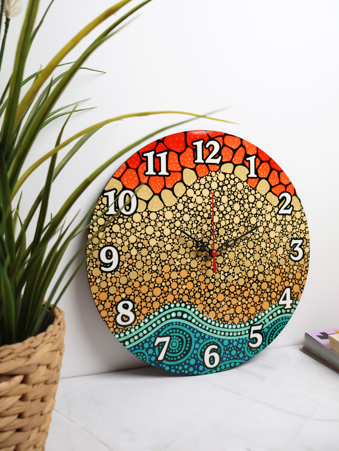 Ocean's Edge - Wall Clock