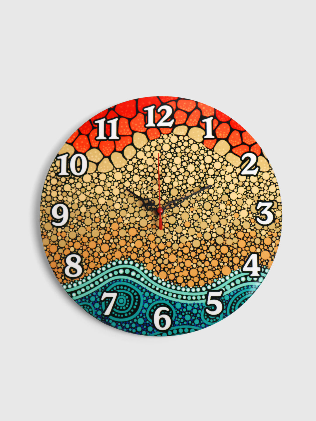 Ocean's Edge - Wall Clock