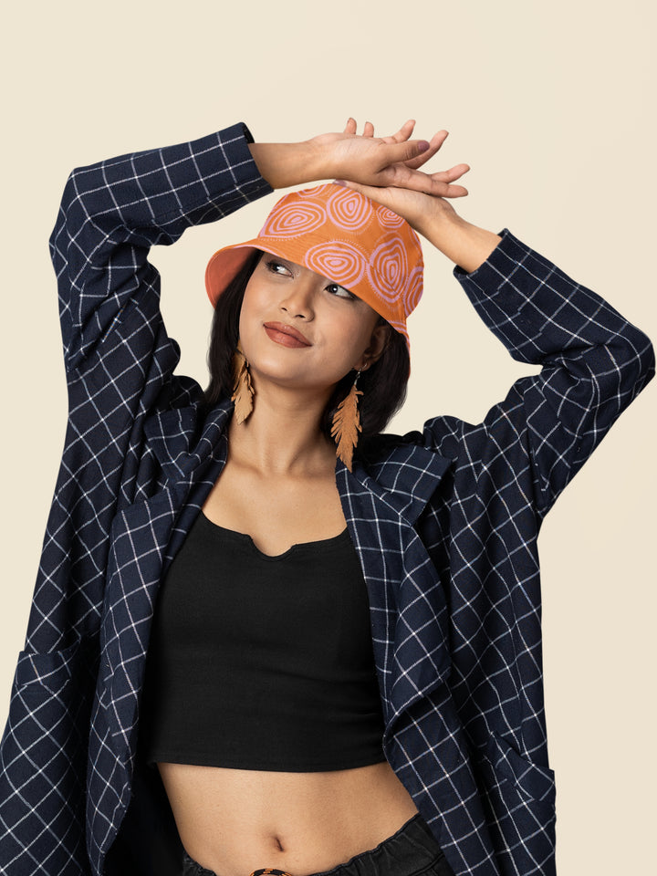 Orange Dreamscape - Bucket Hat