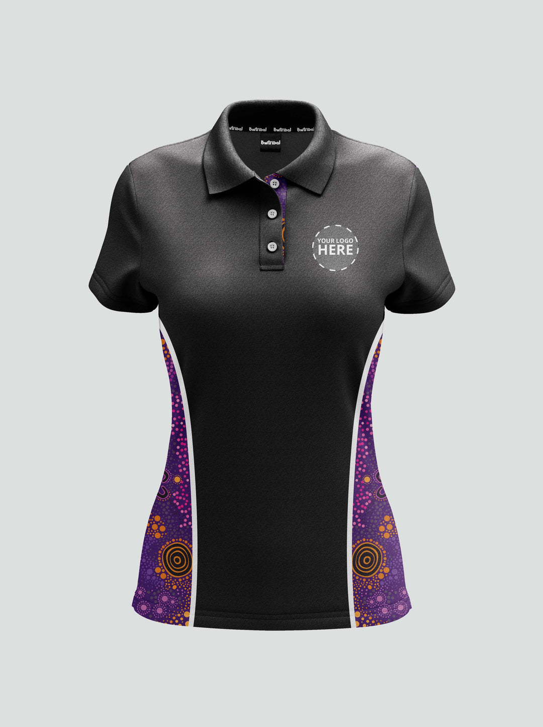 Purple Desert Flower - Women's Corporate Polo