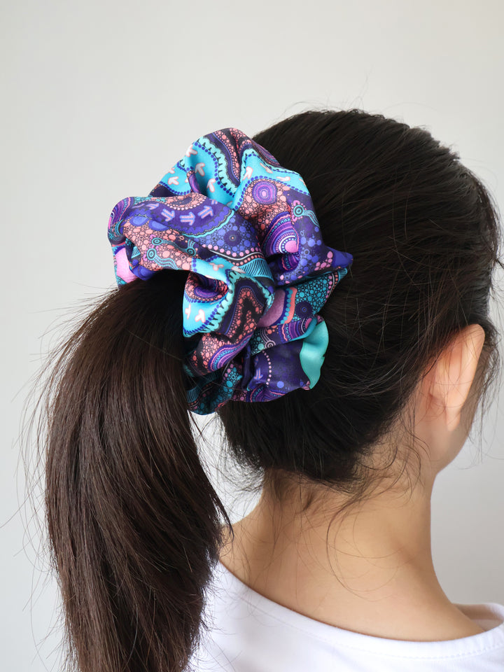 Pathways - Extra Large Scrunchie