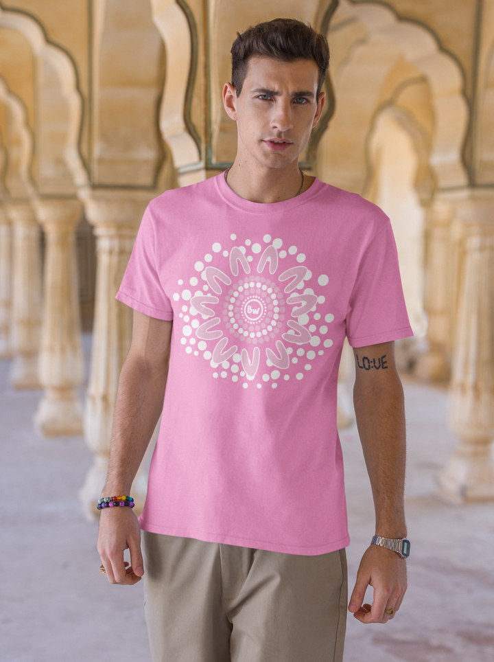 Rise - Pink Unisex T-shirt