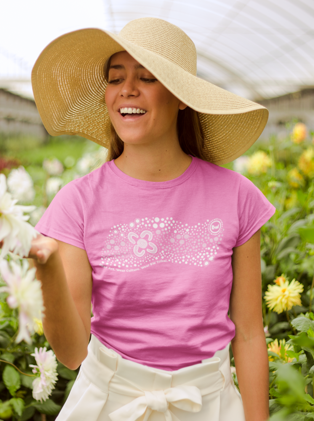 Wildflowers - Pink Women's T-Shirt