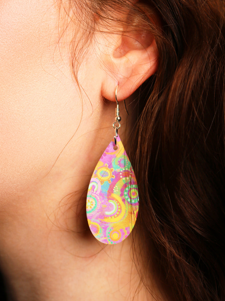 Gantharri (Queen Bee) - Tear Drop Earrings