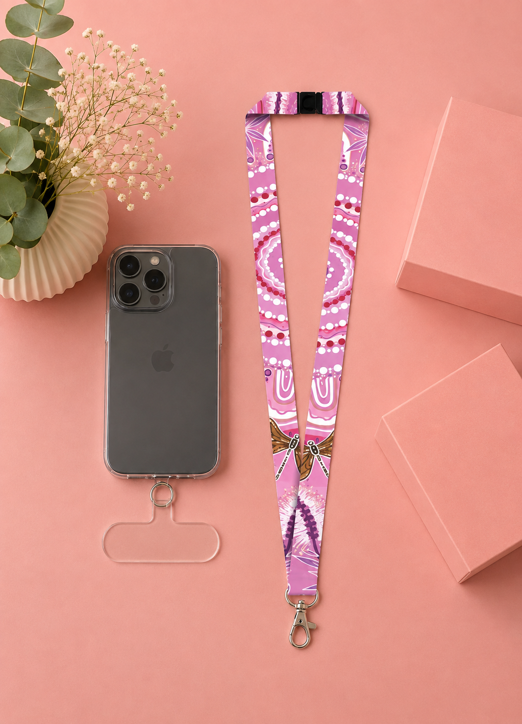 RESILENCE - LANYARD + PHONE CLIP