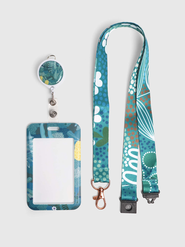 Spirit Of The Forest - ID Card Set with Lanyard and Retractable Holder