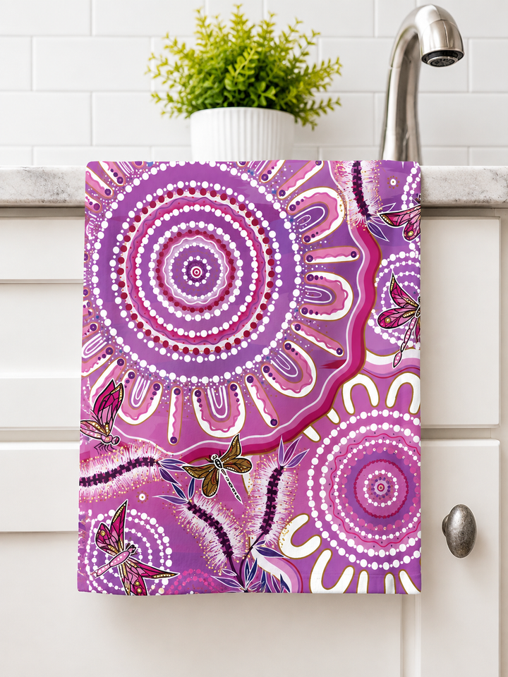 RESILENCE - COTTON CREPE TEA TOWEL