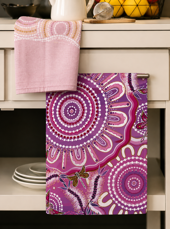 RESILENCE - COTTON CREPE TEA TOWEL