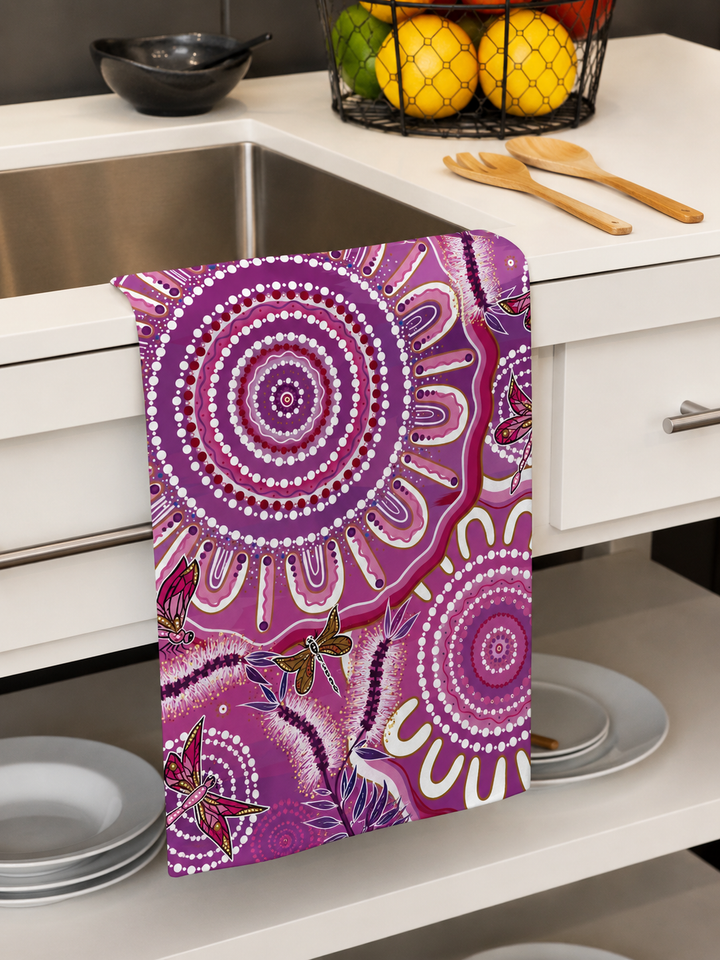 RESILENCE - COTTON CREPE TEA TOWEL