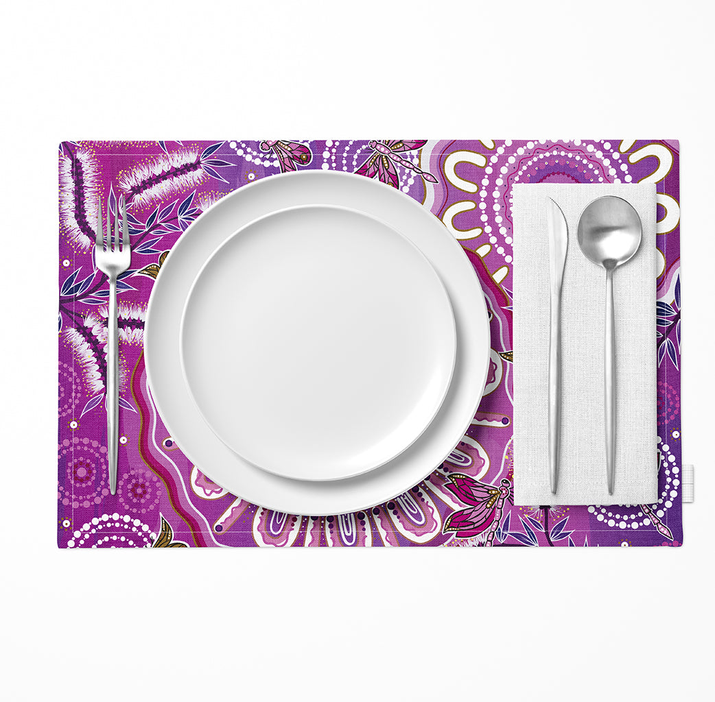 RESILENCE  - Linen Blend Placemats (6 Pack)