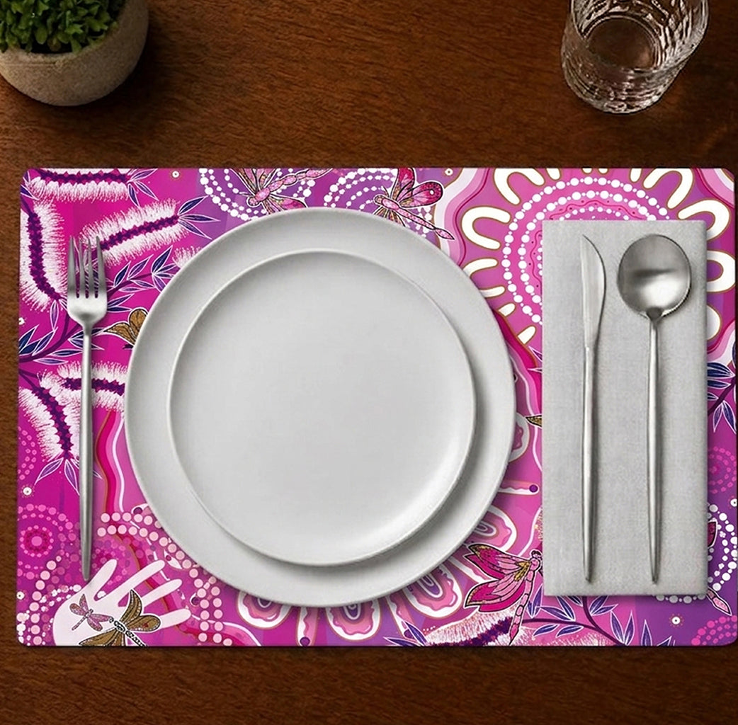 RESILENCE  - Linen Blend Placemats (6 Pack)