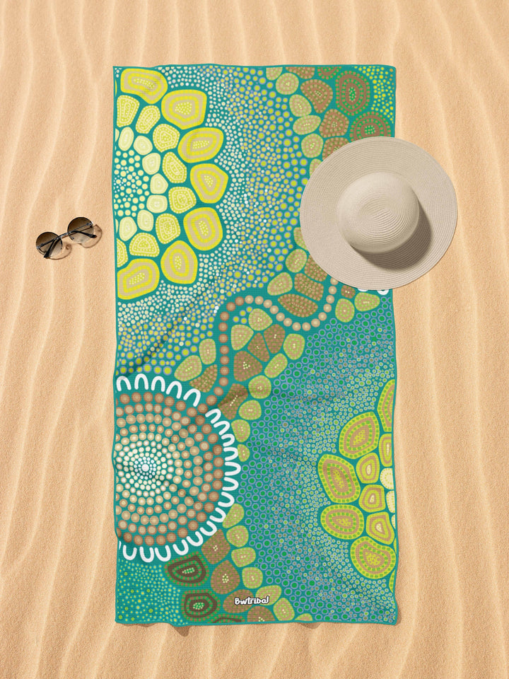 Ripple Effect - Sand-Free Beach Towel